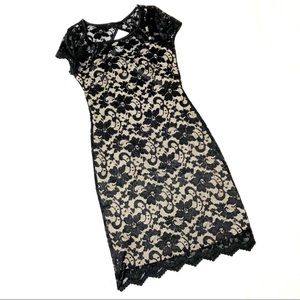 Almost Famous Black Lace Dress